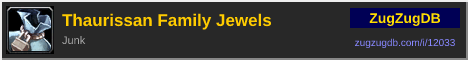 Thaurissan Family Jewels: forum signature banner