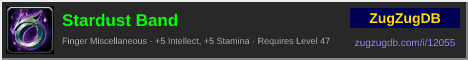 Stardust Band: forum signature banner