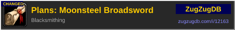 Plans: Moonsteel Broadsword: forum signature banner