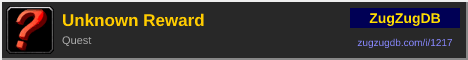 Unknown Reward: forum signature banner