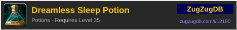Dreamless Sleep Potion: forum signature banner