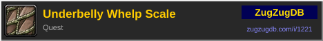 Underbelly Whelp Scale: forum signature banner
