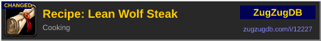 Recipe: Lean Wolf Steak: forum signature banner