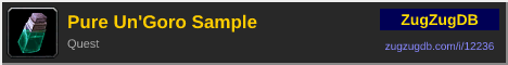 Pure Un'Goro Sample: forum signature banner