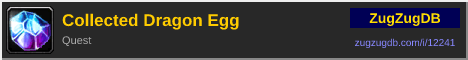 Collected Dragon Egg: forum signature banner
