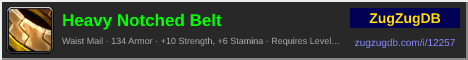 Heavy Notched Belt: forum signature banner