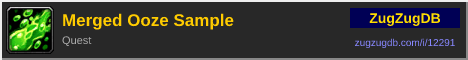 Merged Ooze Sample: forum signature banner
