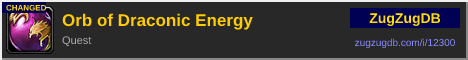 Orb of Draconic Energy: forum signature banner