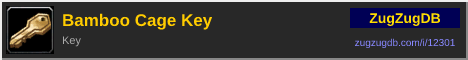 Bamboo Cage Key: forum signature banner