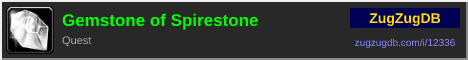 Gemstone of Spirestone: forum signature banner