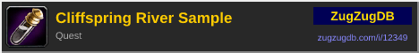 Cliffspring River Sample: forum signature banner
