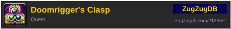 Doomrigger's Clasp: forum signature banner