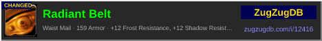 Radiant Belt: forum signature banner