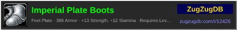 Imperial Plate Boots: forum signature banner