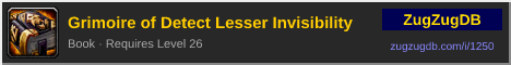 Grimoire of Detect Lesser Invisibility: forum signature banner