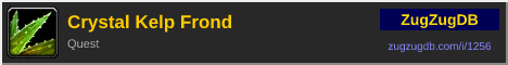 Crystal Kelp Frond: forum signature banner