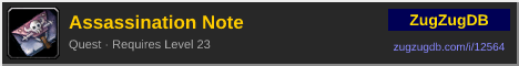 Assassination Note: forum signature banner