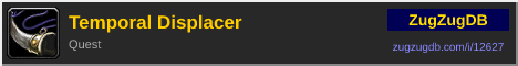 Temporal Displacer: forum signature banner