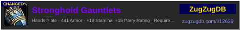 Stronghold Gauntlets: forum signature banner
