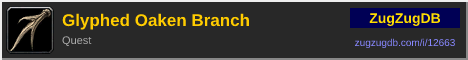 Glyphed Oaken Branch: forum signature banner