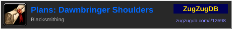 Plans: Dawnbringer Shoulders: forum signature banner