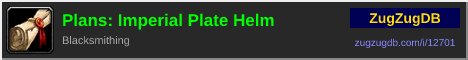 Plans: Imperial Plate Helm: forum signature banner