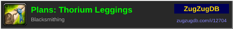 Plans: Thorium Leggings: forum signature banner