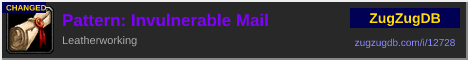 Pattern: Invulnerable Mail: forum signature banner