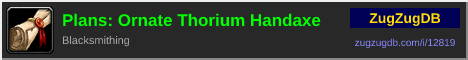 Plans: Ornate Thorium Handaxe: forum signature banner