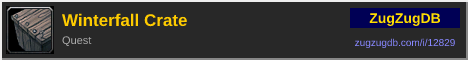 Winterfall Crate: forum signature banner