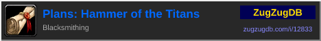 Plans: Hammer of the Titans: forum signature banner