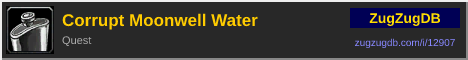 Corrupt Moonwell Water: forum signature banner