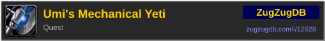 Umi's Mechanical Yeti: forum signature banner