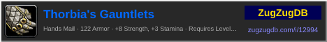 Thorbia's Gauntlets: forum signature banner