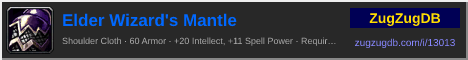 Elder Wizard's Mantle: forum signature banner