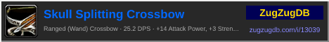 Skull Splitting Crossbow: forum signature banner