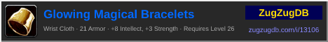 Glowing Magical Bracelets: forum signature banner