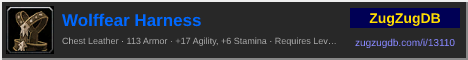 Wolffear Harness: forum signature banner