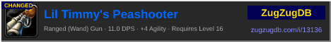 Lil Timmy's Peashooter: forum signature banner