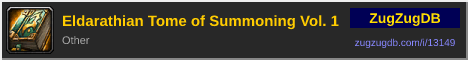 Eldarathian Tome of Summoning Vol. 1: forum signature banner