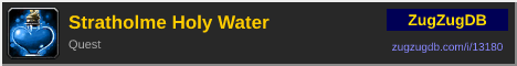Stratholme Holy Water: forum signature banner