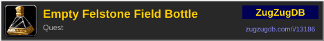 Empty Felstone Field Bottle: forum signature banner
