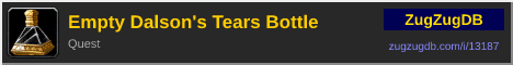 Empty Dalson's Tears Bottle: forum signature banner