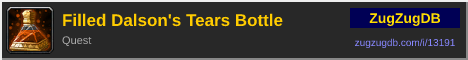 Filled Dalson's Tears Bottle: forum signature banner