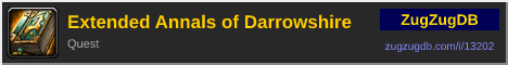 Extended Annals of Darrowshire: forum signature banner