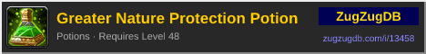 Greater Nature Protection Potion: forum signature banner