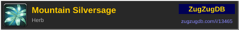 Mountain Silversage: forum signature banner