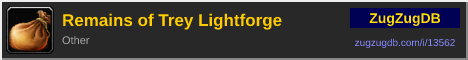 Remains of Trey Lightforge: forum signature banner