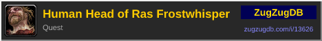 Human Head of Ras Frostwhisper: forum signature banner