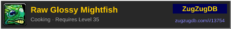 Raw Glossy Mightfish: forum signature banner
